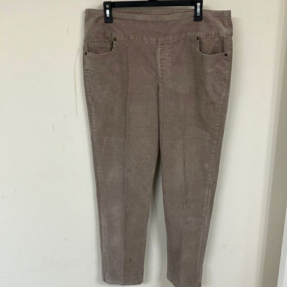 Coldwater Creek 14 Preppy High Waist Courdroy Pants Sz 14 - Picture 6 of 12